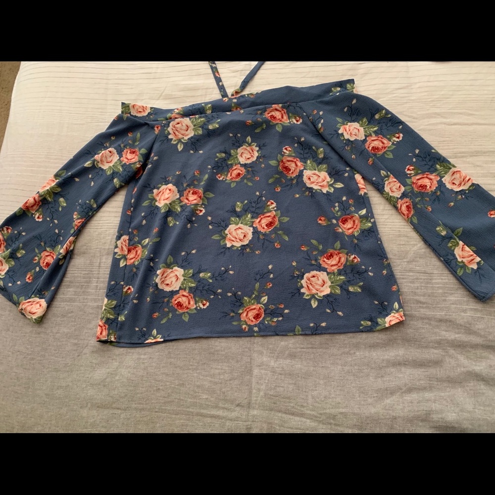 Off Shoulder Floral Top